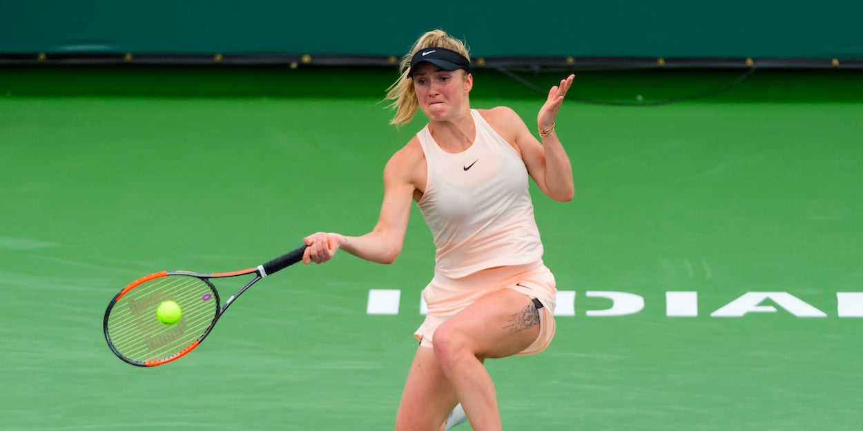 svitolina defeated the russian in the third match at the us open ukraine gate