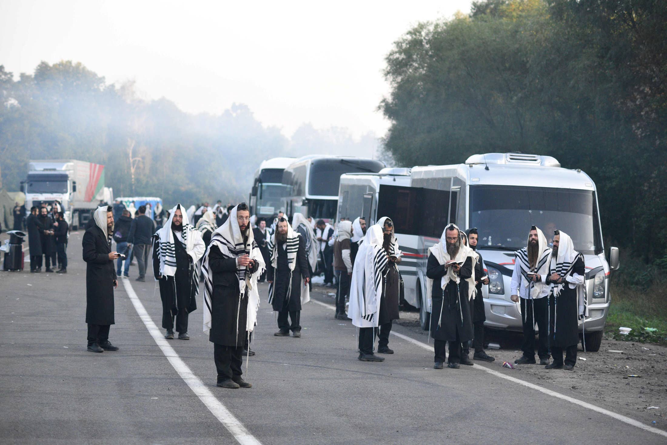 Yesterday, More Than 12,000 Hasidic Border Guards Left Ukraine