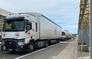 In eastern Ukraine more than 70 tons of humanitarian goods were delivered to the occupied territories