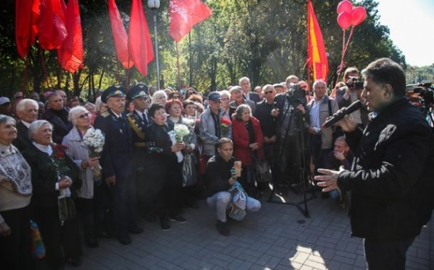 Living Liberators of the City Were Congratulated in Zaporozhye