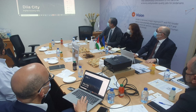 Signing of a memorandum of understanding for cooperation in the field of information technology between Ukraine and Jordan
