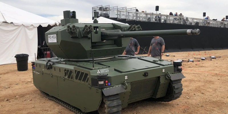 Tests of the American Robot Tank Were Caught on Video