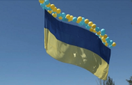 Ukrainian Flag Flew Over Occupied Donetsk