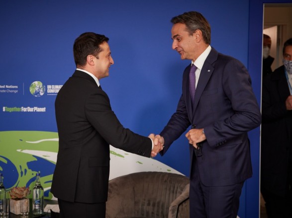 Zelensky discusses strengthening cooperation with Greek PM: bilateral visits agreed