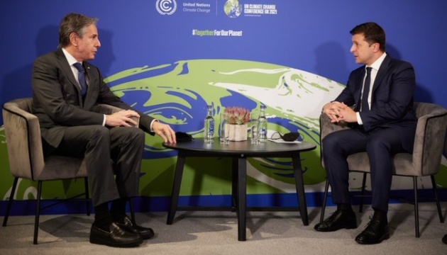 Blinken and Zelensky discuss Ukraine and the United States