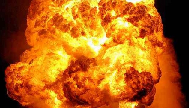 Destruction of a gas pipeline in the Luhansk region