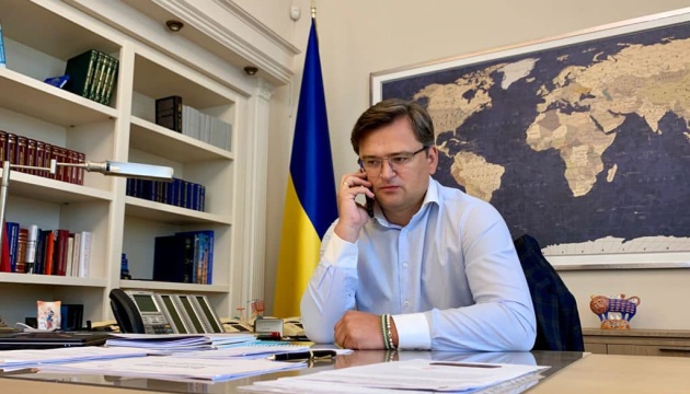 Kuleba discusses the Russian escalation and the issue of the international coalition plane with the Canadian Foreign Minister