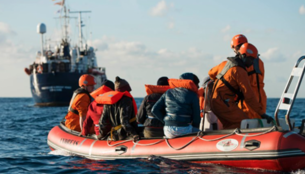 More than 300 migrants have been rescued from the sea near Libya