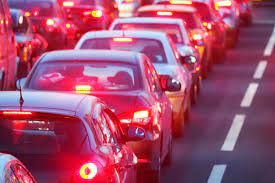 The working week in the capital began with traffic jams
