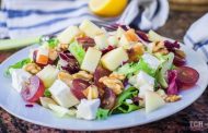 Salad with feta and grapes: A delicious recipe