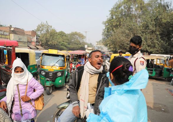 The capital of India has banned the celebration of Christmas and New Year due to fears of Omicron