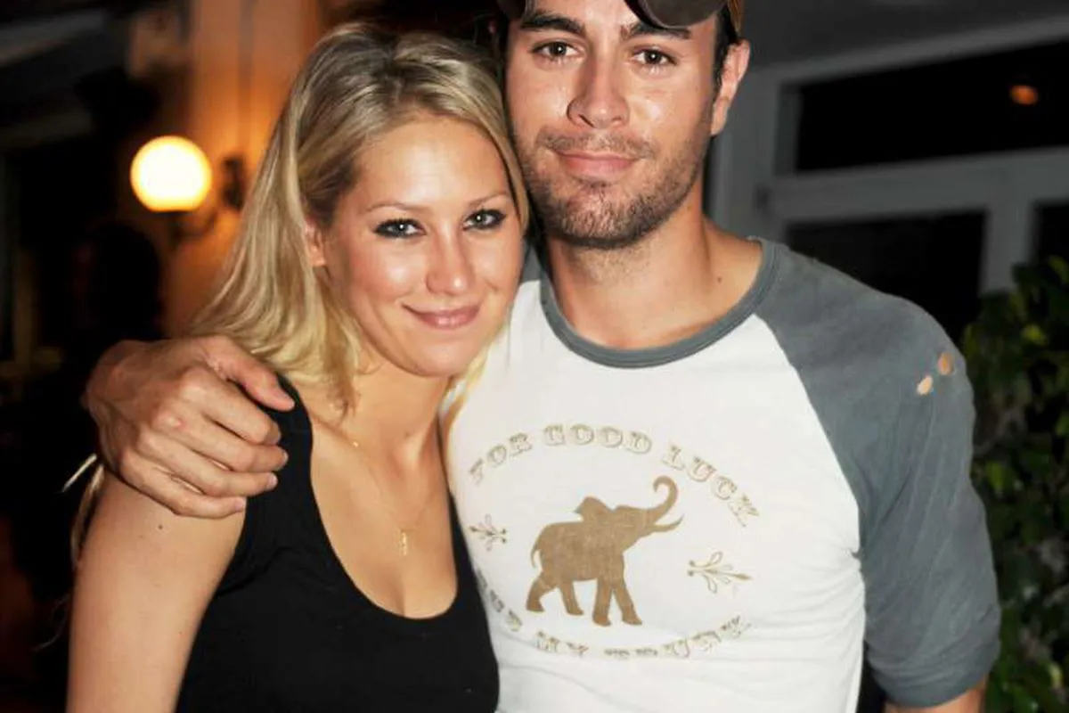 Anna Kournikova showed 4-year-old twins from Enrique Iglesias on their birthday