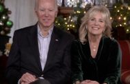 Joe and Jill Biden congratulated the United States military on Christmas around the world