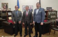 The Palestinian ambassador to Ukraine meets the President of the Ukrainian-Arab Businessmen Association