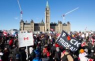 Canada is protesting against mandatory COVID vaccination