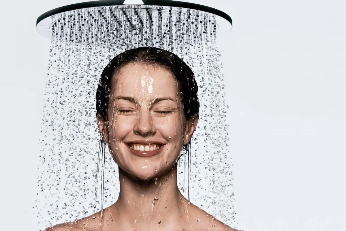 What temperature should the water have when you take a shower