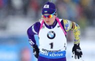 Biathlete Semerenko finished in the top 15 of the World Cup race