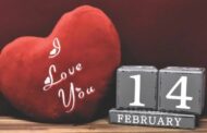 World Valentine's Day - February 14 on the calendar