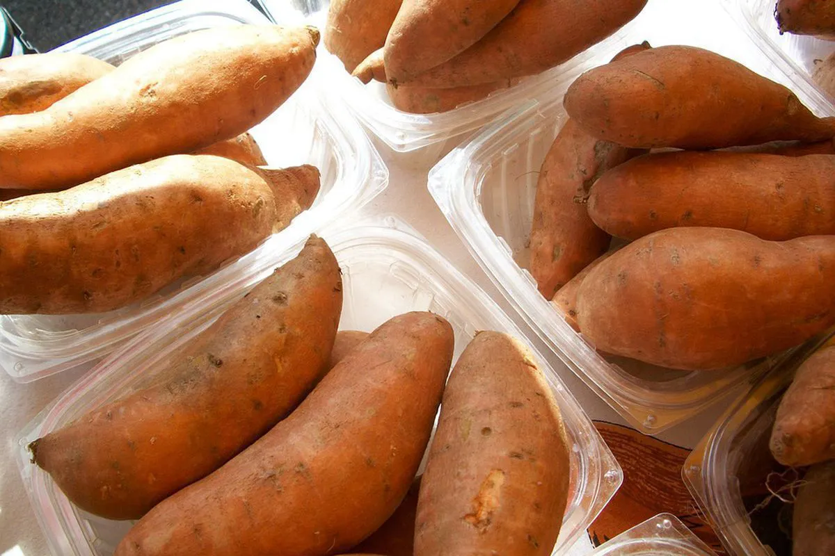How sweet potatoes can affect a person's eyesight