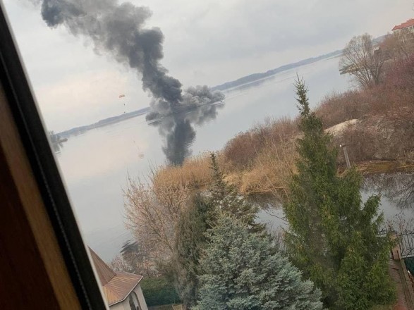Another Russian helicopter was shot down near Kyiv