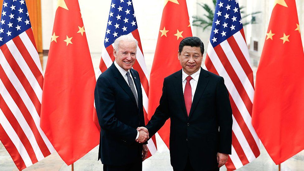 Talks begin between Biden and Xi
