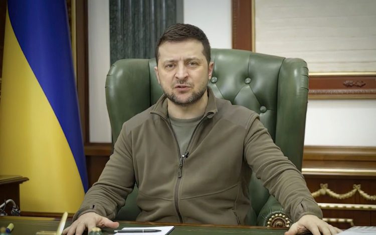 The Ukrainian president will address the Italian parliament