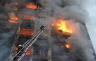 A 16-storey apartment building was bombed in Kyiv