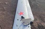 Ukrainian defenders shot down the latest racist racist drone 