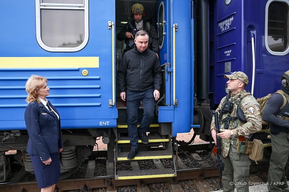 Tops from the EU are already in Kyiv: the presidents of Poland and the Baltic states have arrived to meet with Zelensky