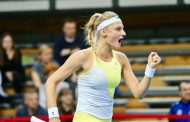 Ukraine's national tennis team wins its first match in the Billie Jean King Cup