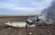 Ukrainian armed forces shoot down a Russian plane in Luhansk