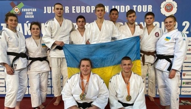 Ukrainians win six medals at European Judo Cups