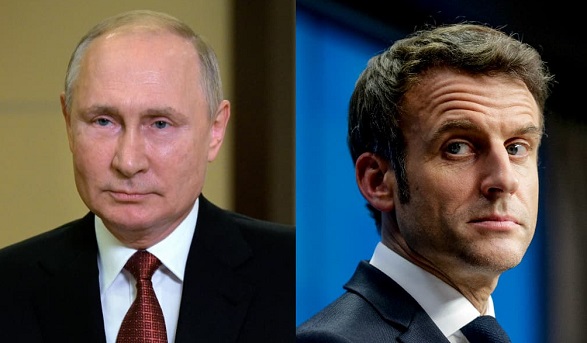 Macron is planning a conversation with Putin today
