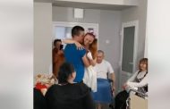 Wedding in a hospital ward: a nurse from Lysychansk, who lost both legs, got married