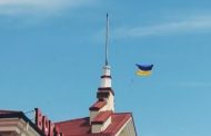 The Ukrainian flag was hoisted at the station of captured Kherson