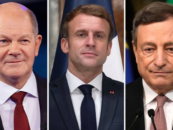 Visit of Scholz, Macron and Draghi to Kyiv: the media announced the date