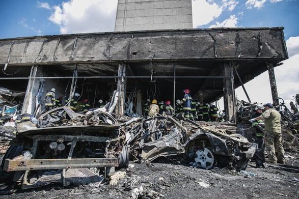 In Vinnytsia, the debris removal after the Russian missile attack was completed: one person remains missing