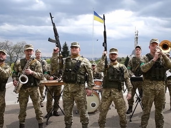 lag Day: military musicians congratulated Ukrainians with the hit 