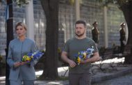 Zelenskyy and the First Lady honored the memory of the Heroes of the Heavenly Hundred on Independence Day