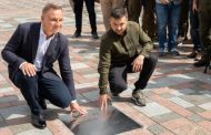 For friends of Ukraine: Zelenskyy and Duda opened the Alley of Courage in Kyiv