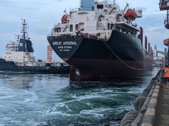 Another ship with grain left Ukraine, four more on the way to the ports
