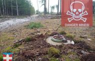 Residents of the Volyn region are warned about mines in the forests on the border with Belarus