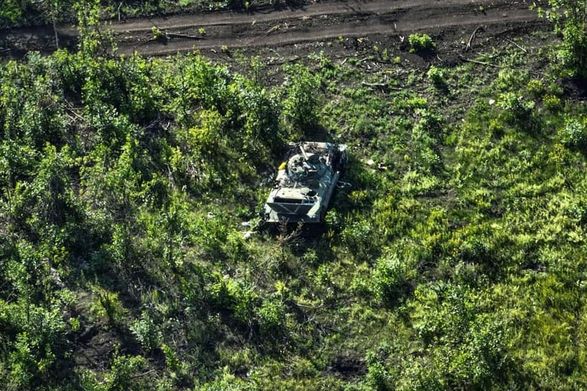 Ukrainian defenders pushed back the invaders in the direction of Bakhmut