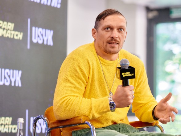 Oleksandr Usyk: I dream of holding a fight with Tyson Fury in Kyiv