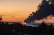Explosion on the Kerch Bridge pushes Putin to make a strategic decision on southern Ukraine, says CNN