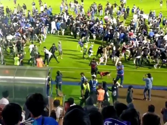 Deadly crush: 174 people died in Indonesia during a football match