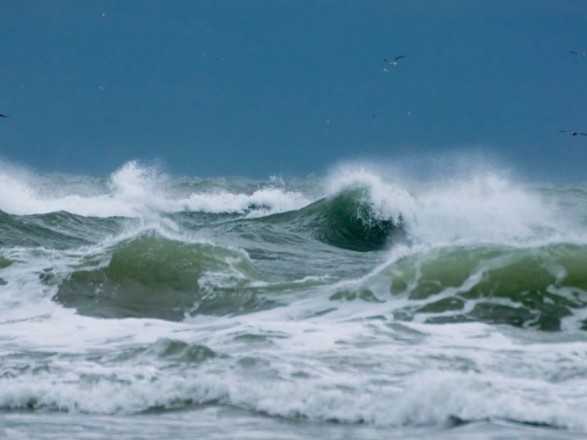A storm warning was issued in Odessa and the region