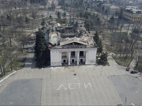 Demolition of the drama theater in Mariupol by the occupiers is completed - adviser to the mayor