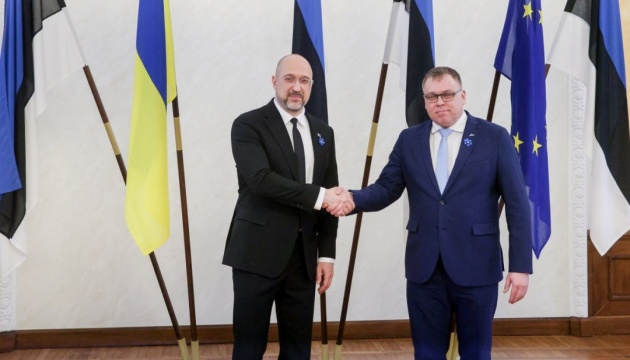 Ukrainian Prime Minister begins a visit to Estonia