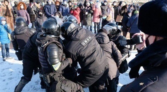 احتجاجات في روسيا